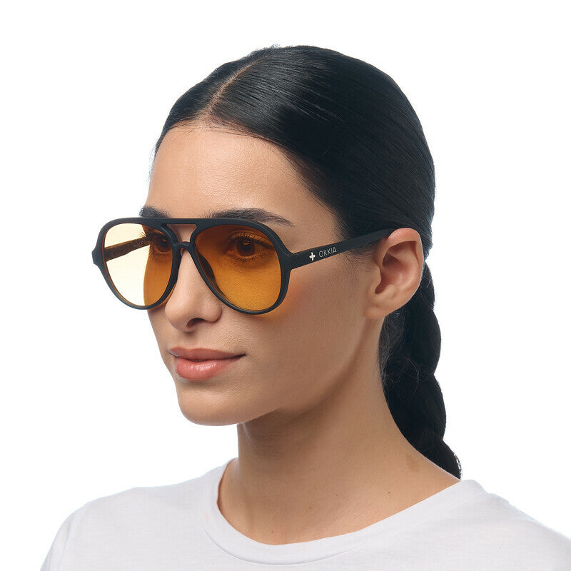 OK021BK-YE - Occhiali da Sole - OKKIA