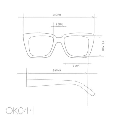 OK044-HB - Occhiali da Sole - OKKIA